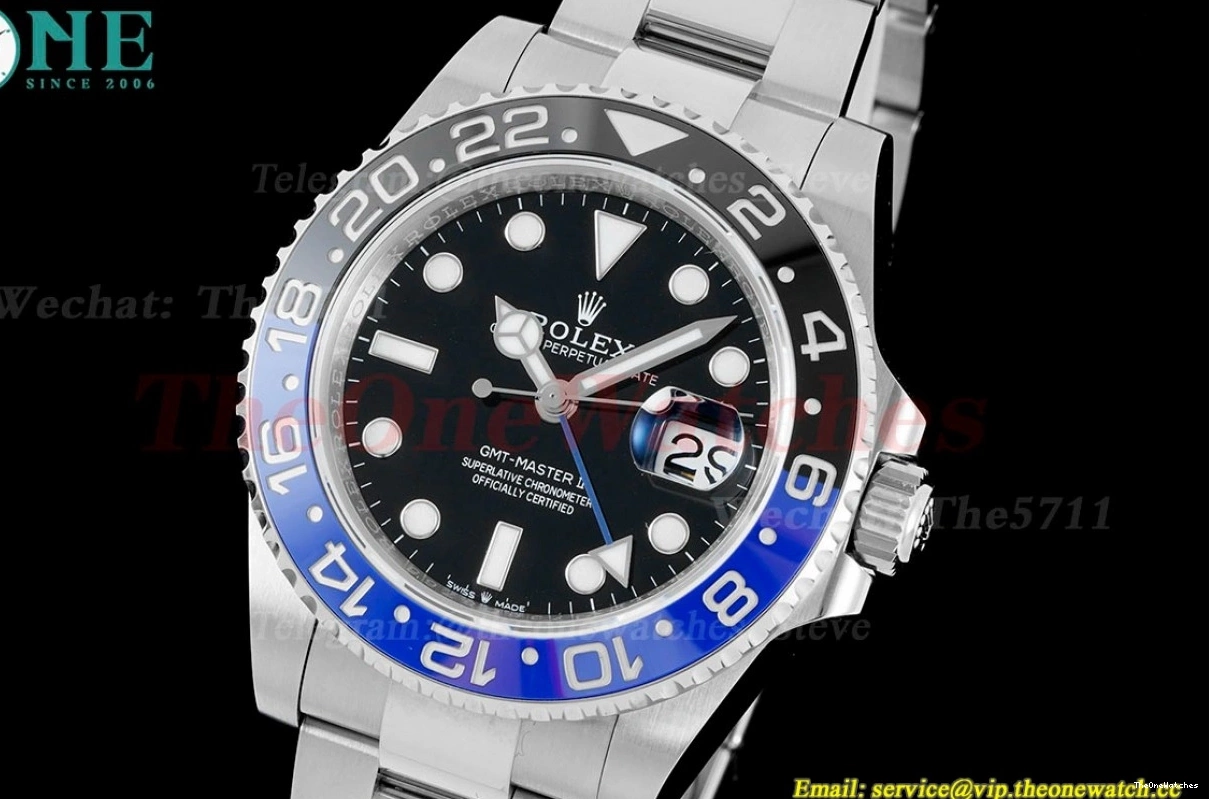 Master King GMT 904L 126710 VR3186 Oys BLNR SS CHS Dial Black II SS 0414